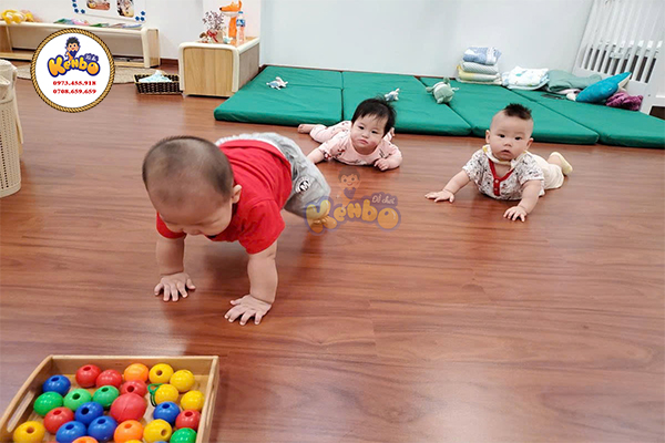 Phát triển vận động bình thường ở trẻ